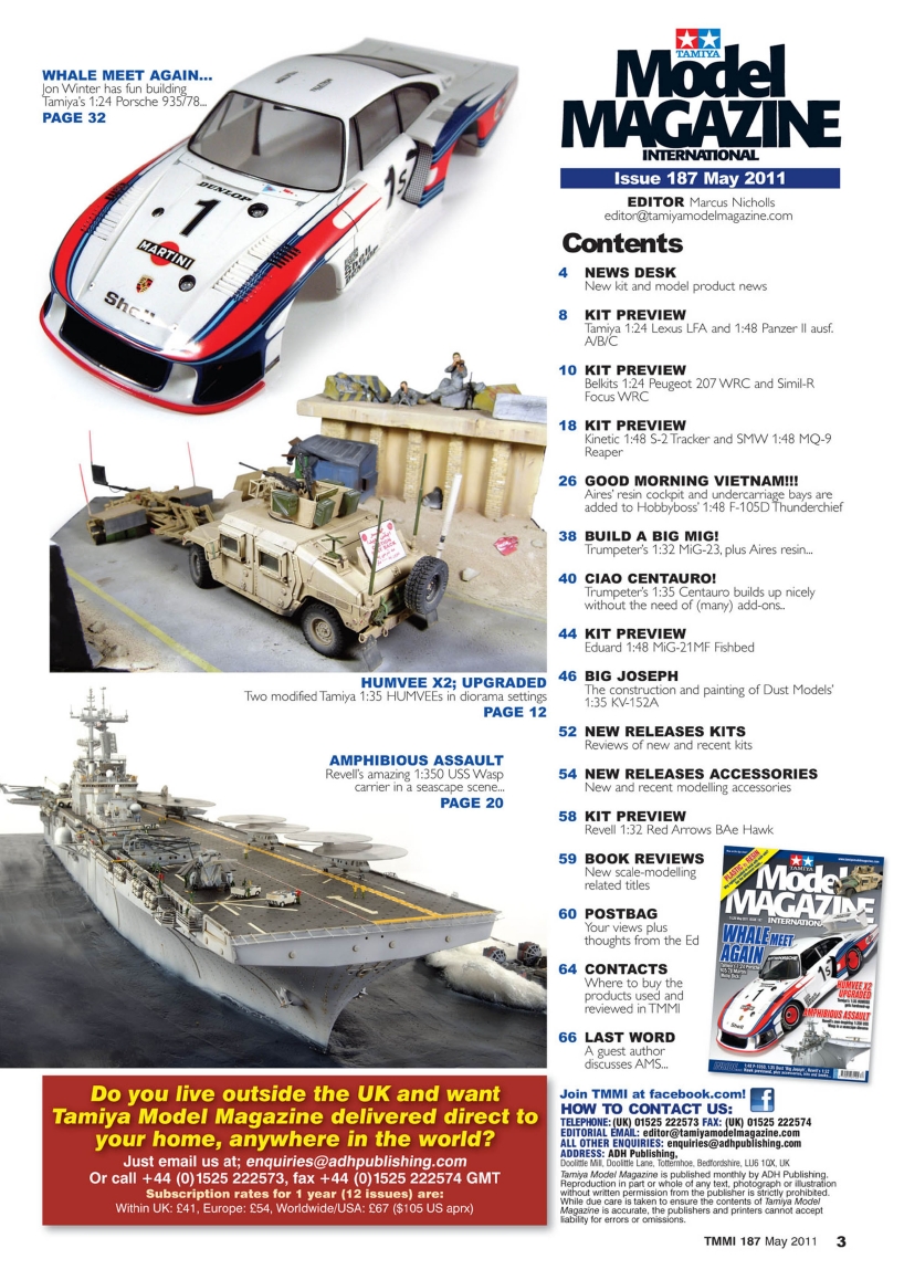 Tamiya Model Magazine 187 (2011.05)